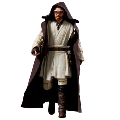 Figura articulada de Obi-Wan Kenobi Star Wars con capa y sable de luz azul - 8