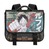 Mochila cartera escolar One Piece Map con Luffy