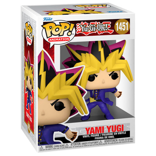 Figura Funko POP! de Yami Yugi de Yu-Gi-Oh! en caja con ventana