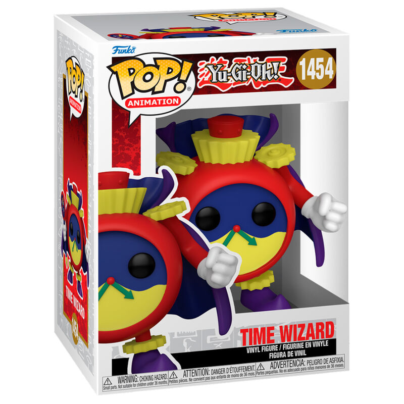 Figura Funko POP! Time Wizard de Yu-Gi-Oh! en caja