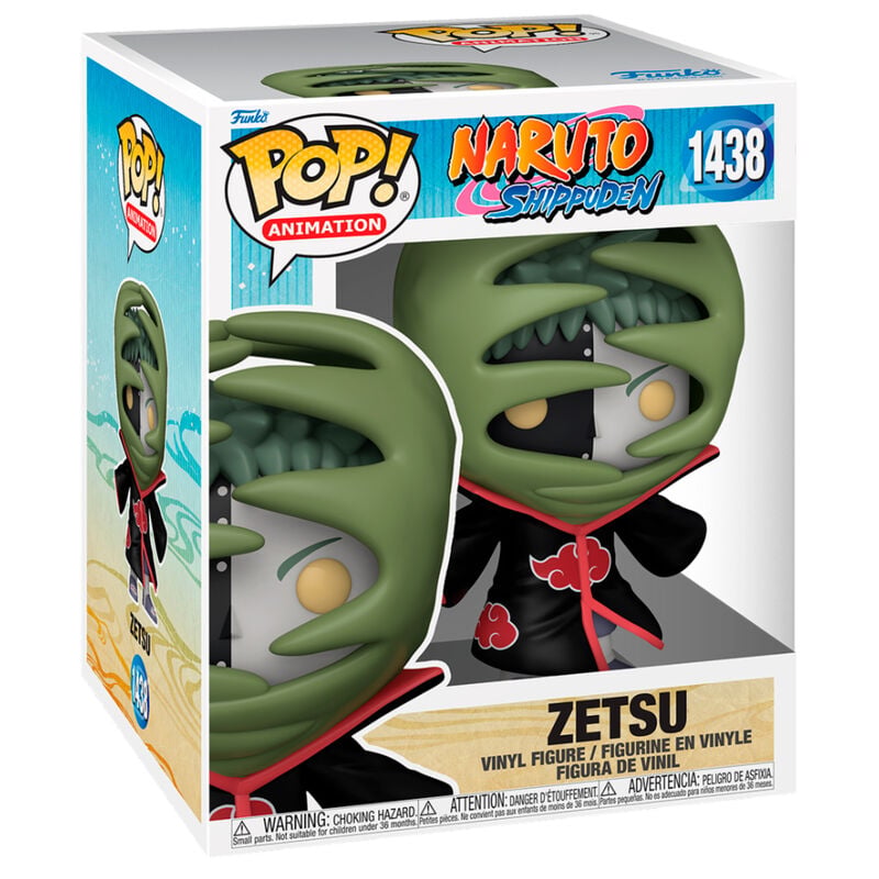 Figura Funko POP! de Zetsu de Naruto Shippuden en caja