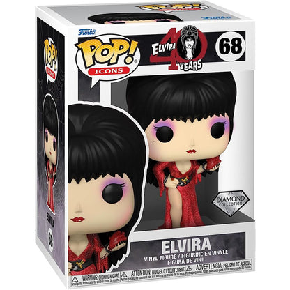 Figura Funko POP! Elvira 40th Anniversary nº 68 en caja