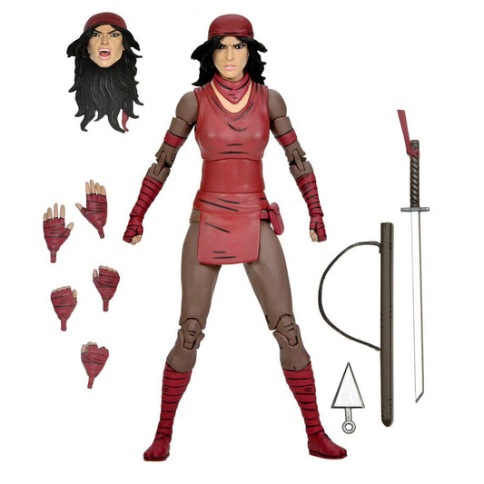 Figura Ultimate de Karai The Last Ronin de NECA en caja - 2
