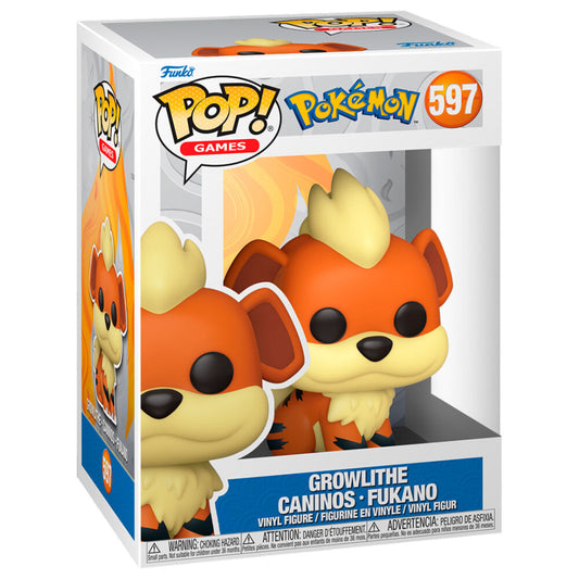 Figura Funko POP! de Growlithe en vinilo - 2