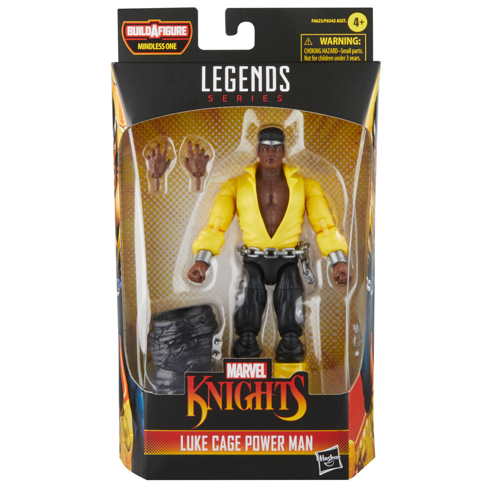 Figura articulada de Luke Cage Power Man Marvel Legends de 15 cm