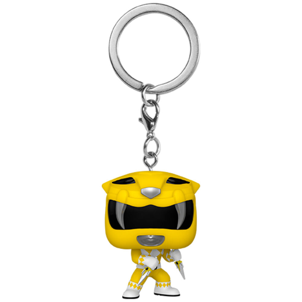 Llavero FUNKO Pocket POP! Yellow Ranger de Power Rangers en caja - 2