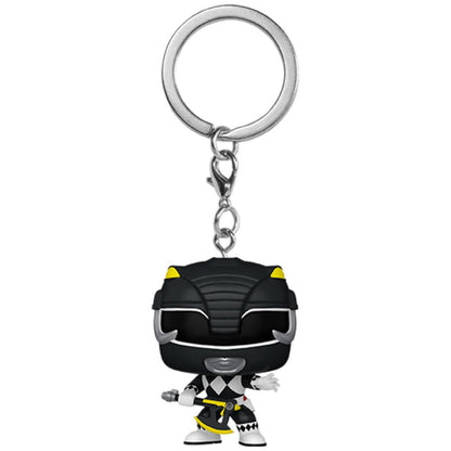 Llavero Pocket POP! Black Ranger de Power Rangers en caja FUNKO - 2