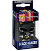 Llavero Pocket POP! Black Ranger de Power Rangers en caja FUNKO