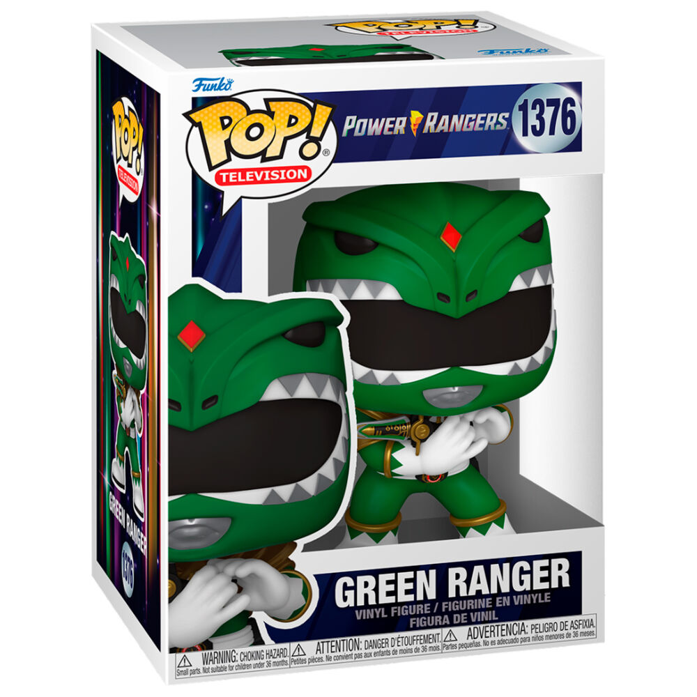 Figura Funko POP! Green Ranger de Power Rangers en caja