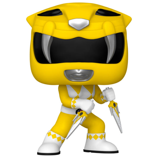 Figura Funko POP! Yellow Ranger de Power Rangers en caja - 2