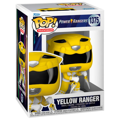 Figura Funko POP! Yellow Ranger de Power Rangers en caja
