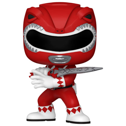 Figura Funko POP! Red Ranger de Power Rangers con espada en caja - 2