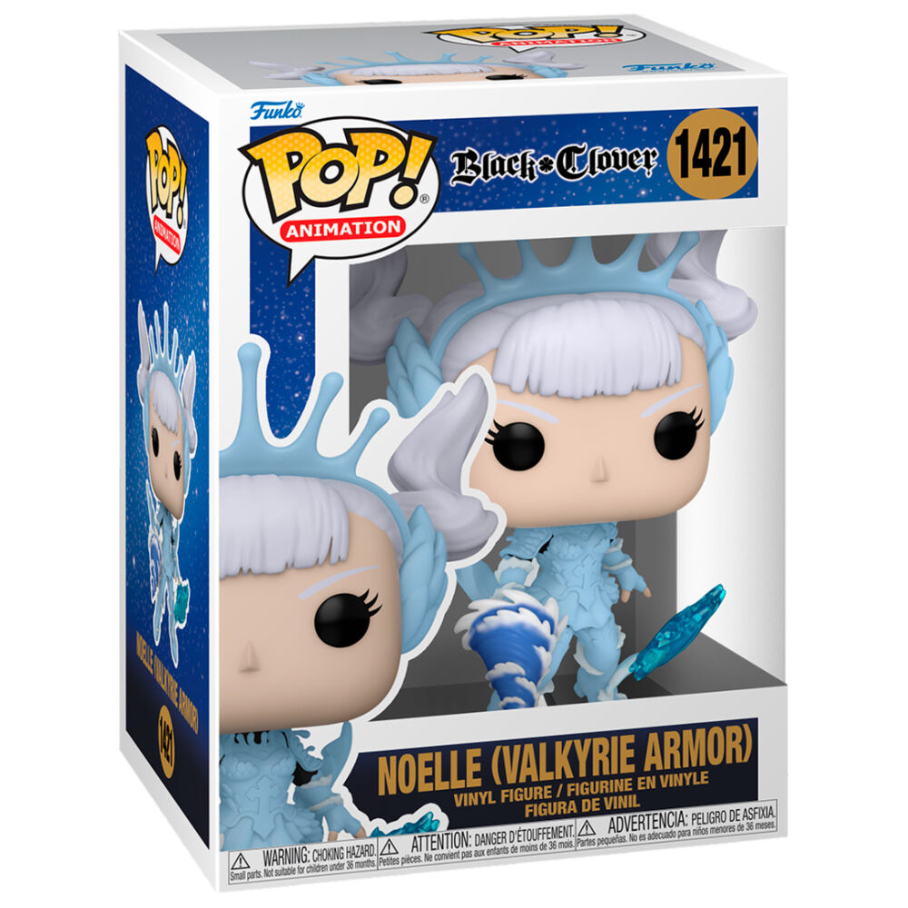 Figura Funko POP! de Noelle con armadura Valkyrie de Black Clover