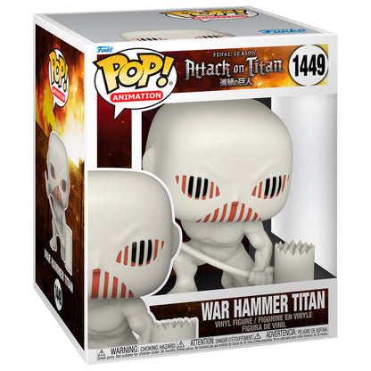 Figura FUNKO POP! War Hammer Titan de Attack on Titan con martillo - 2
