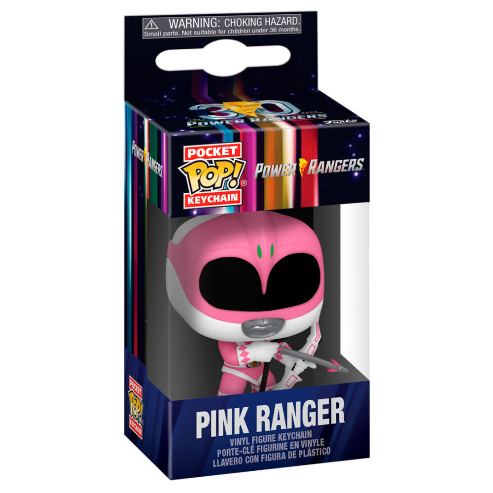 Llavero Funko Pocket POP! de la Pink Ranger de Power Rangers