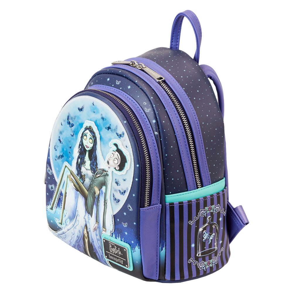Mochila Loungefly de La Novia Cadáver con Emily y Victor - 5