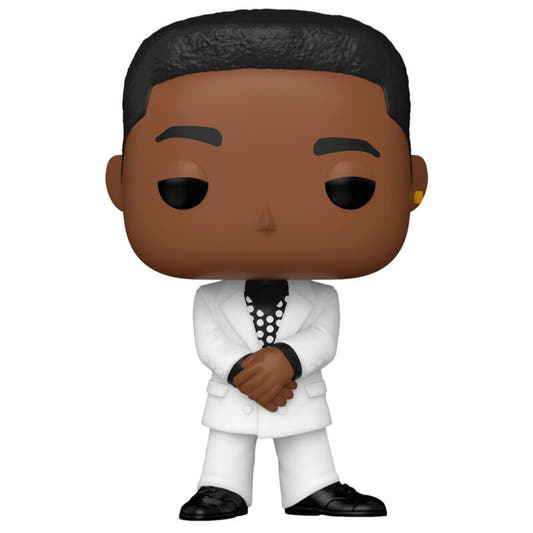 Figura Funko POP! Chase de Steve Urkel con traje blanco en su caja - 2
