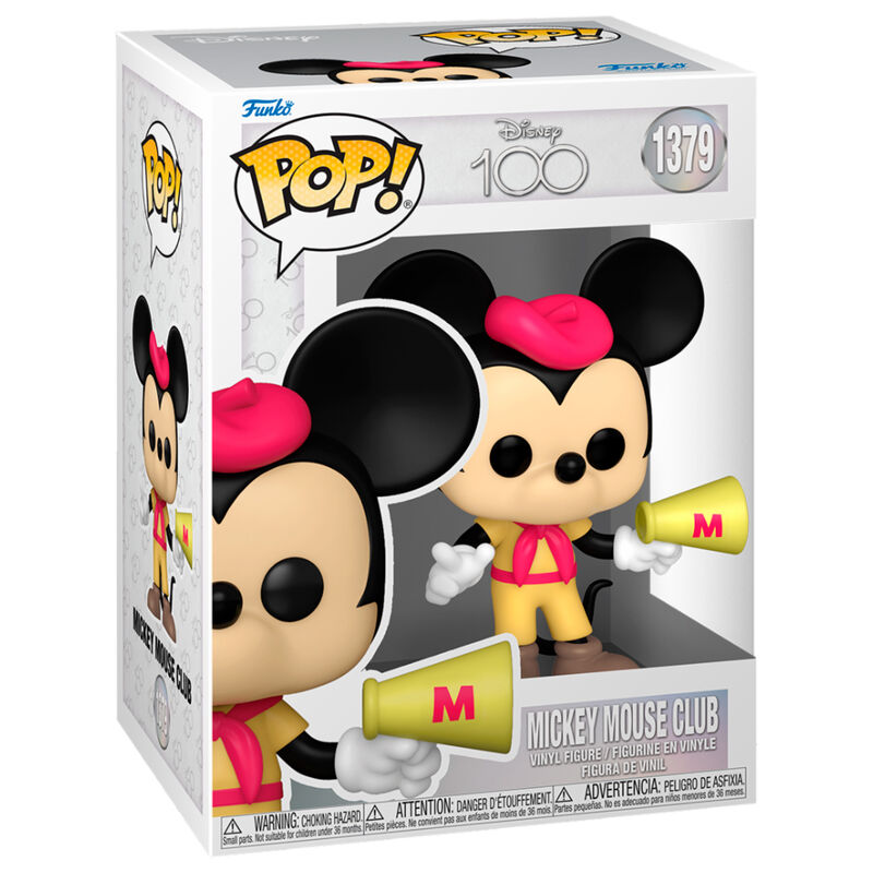 Figura Funko POP! de Mickey Mouse Club con megáfono amarillo - 2