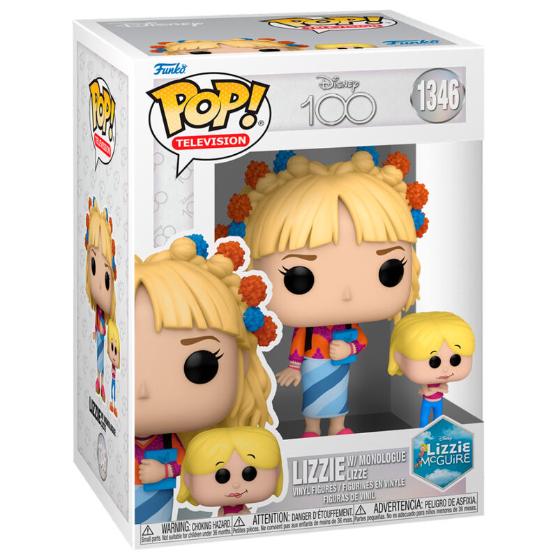 Figura Funko POP! de Lizzie McGuire Disney 100 en caja