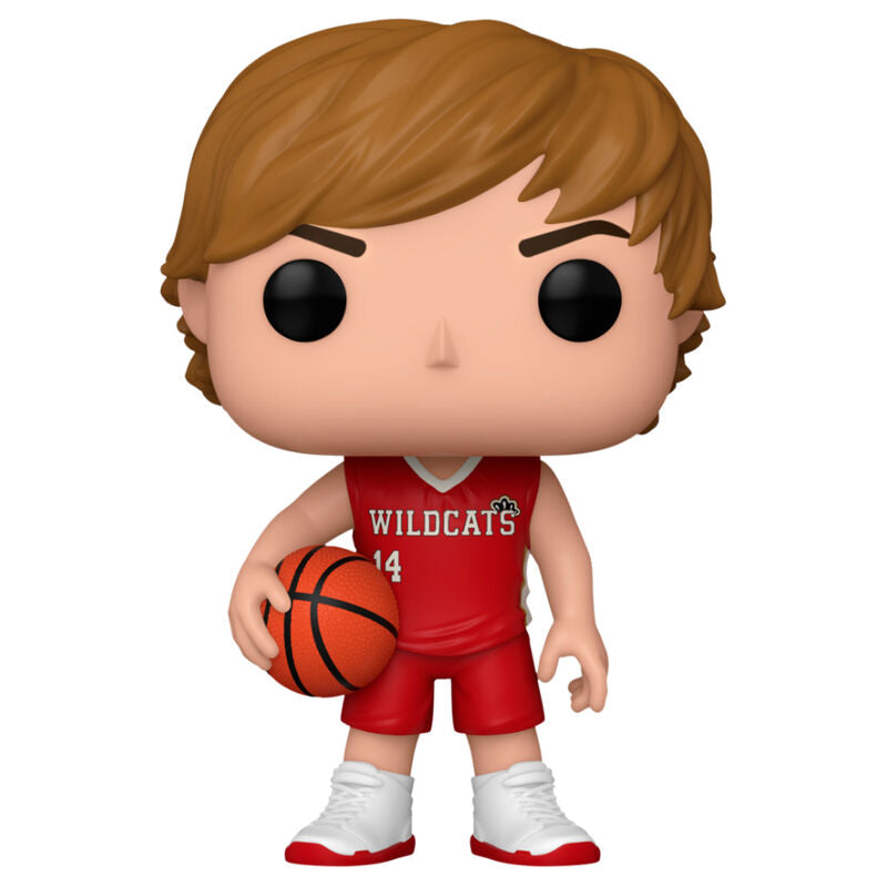 Figura Funko POP! de Troy de High School Musical con uniforme rojo y balón - 2