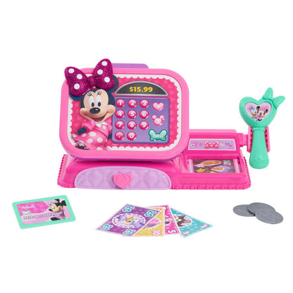 Caja registradora rosa de Minnie Mouse Disney con accesorios - 2