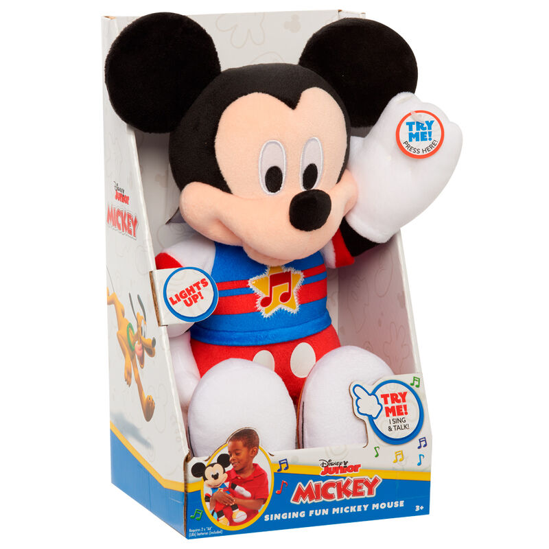 Peluche Mickey Mouse Disney Junior con sonido y luces - 3