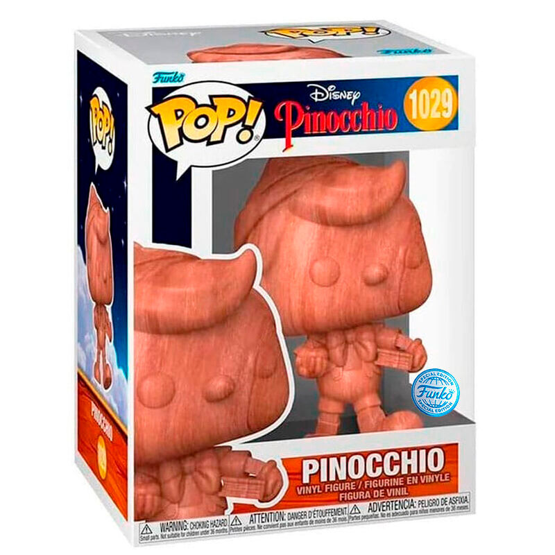 Figura Funko POP! Disney de Pinocho Exclusive 1029 en caja
