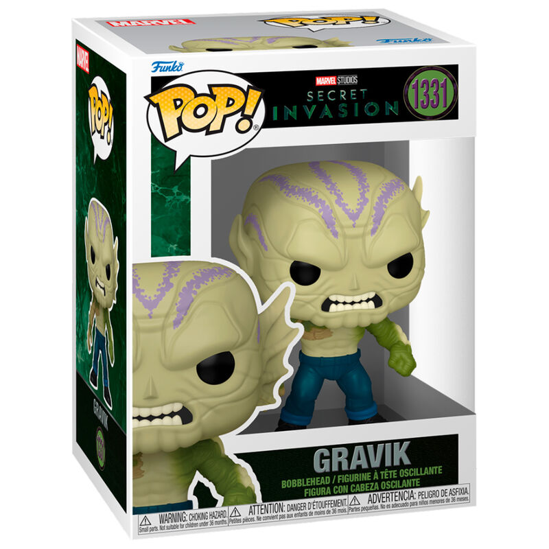 Figura Funko POP de Gravik de Marvel Secret Invasion - 2