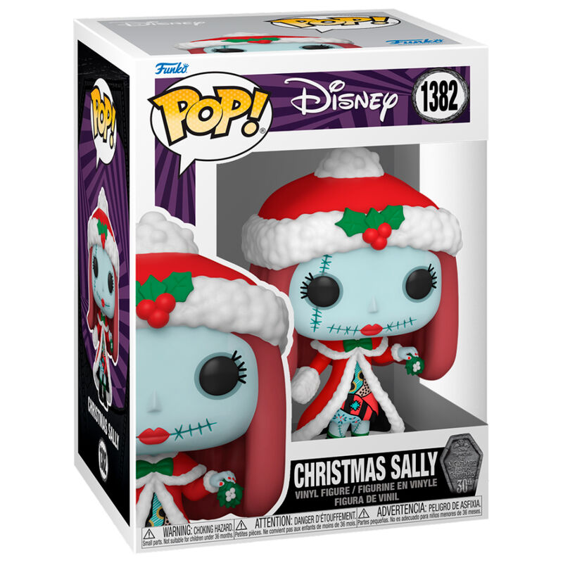 Figura Funko POP! de Sally Christmas de Pesadilla Antes de Navidad