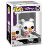 Figura Funko POP! de Zero de Pesadilla Antes de Navidad en caja