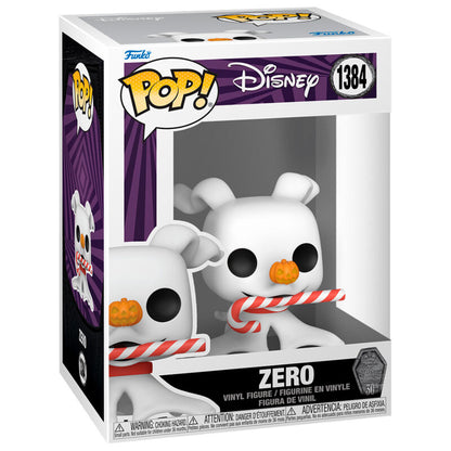 Figura Funko POP! de Zero de Pesadilla Antes de Navidad en caja