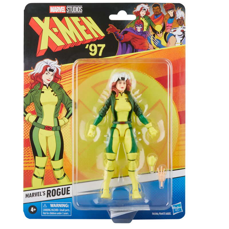Figura articulada de Rogue de X-Men Marvel con accesorios - 2