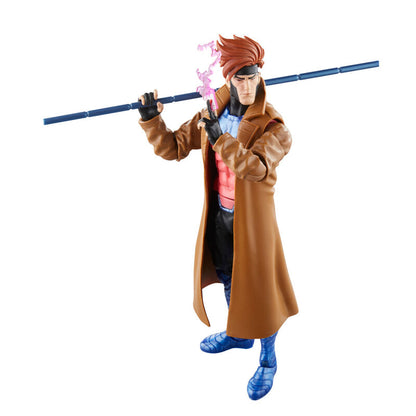 Figura articulada de Gambit de X-Men Marvel con accesorios - 3