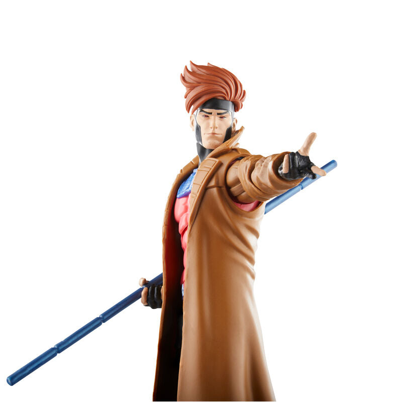 Figura articulada de Gambit de X-Men Marvel con accesorios - 5