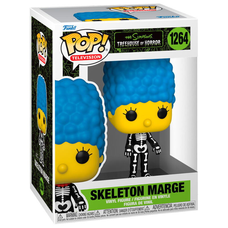 Figura Funko POP Skeleton Marge de Los Simpsons en caja