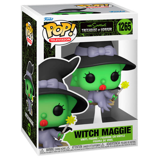 Figura Funko POP! Witch Maggie de Los Simpsons vestida de bruja