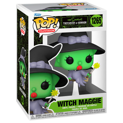 Figura Funko POP! Witch Maggie de Los Simpsons vestida de bruja