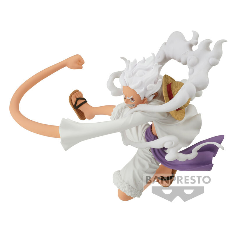 Figura de Monkey D. Luffy de One Piece en pose de acción