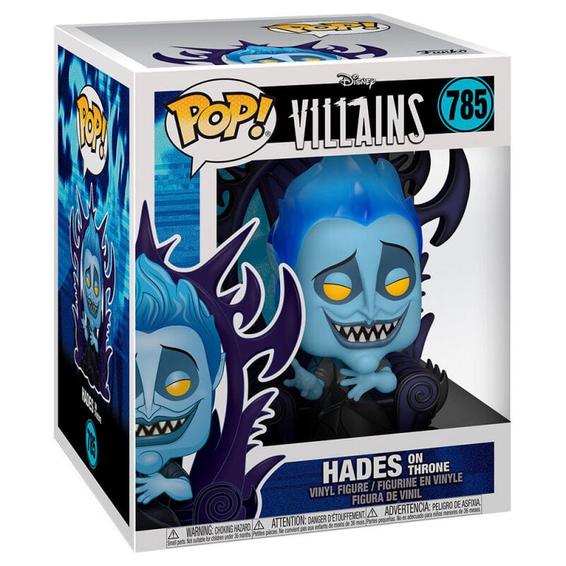 Figura Funko POP! de Hades sentado en su trono, Disney Villains 785