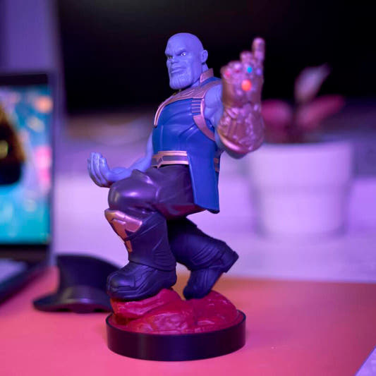 Soporte Cable Guy de Thanos Marvel con Guantelete del Infinito - 16