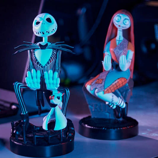Soporte Cable Guy de Jack Skellington con Zero - 10