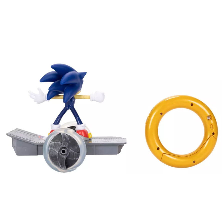 Patín radio control de Sonic the Hedgehog con ruedas luminosas - 5