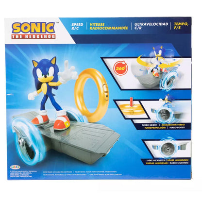 Patín radio control de Sonic the Hedgehog con ruedas luminosas - 6