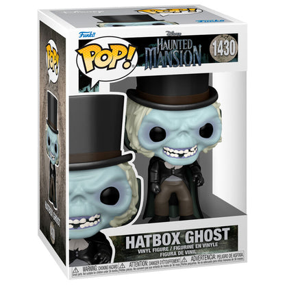 Figura Funko POP Hatbox Ghost de Haunted Mansion en caja