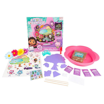 Set de jardinería Kitty Fairy Garden de La Casa de Muñecas de Gabby