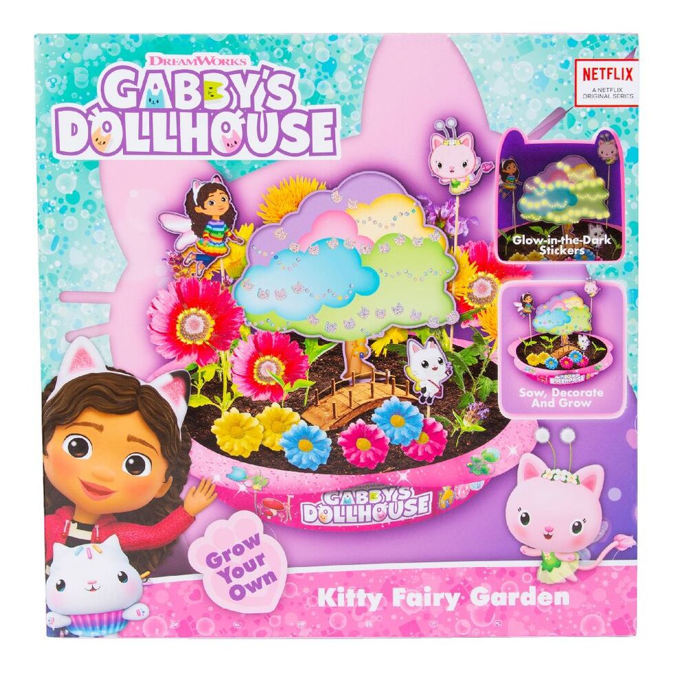 Set de jardinería Kitty Fairy Garden de La Casa de Muñecas de Gabby - 4