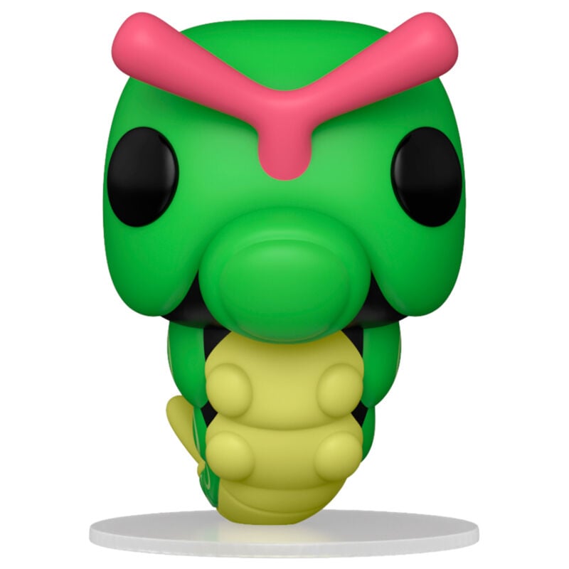 Figura Funko POP! Pokémon Caterpie verde en caja - 2