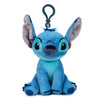 Llavero de peluche Stitch Disney azul con clip