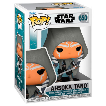 Figura Funko POP! 650 de Ahsoka Tano de Star Wars en caja