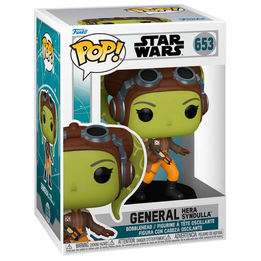Figura Funko POP! de General Hera Syndulla de Star Wars: Ahsoka en caja